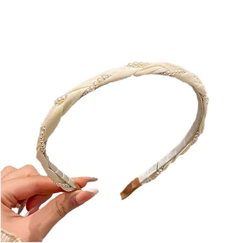 Qiantull Haarreifen Mädchen Stirnband Haarreif Stirnbänder Kopfband Modisches Haarband Rutschfest Haarbänder Haarschmuck Damen Haarreifen Haar Accessoires für Frauen und Mädchen 3# von Qiantull