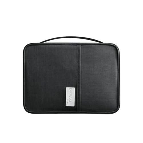 Qiantull Reisepass Tasche Familie Reiseunterlagen Organizer Reisepasshülle Reiseorganizer Reise Brieftasche Wasserdicht Reisepass Hülle für Damen und Herren Schwarz 25.5x18.5x2cm Qiantull Reisepass Tasche Familie Reiseunterlagen Organizer Reisepasshülle Reiseorganizer Reise Brieftasche Wasserdicht Reisepass Hülle für Damen und Herren Schwarz 25.5x18.5x2cm von Qiantull