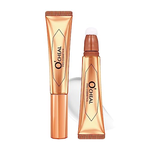 Contour Foundation Stick | Face Foundation Concealer Pen Stick,Langlebiger Schönheits-Gesichts-Concealer-Stift, Körper-Gesichtskontur-Make-up für Frauen, Mütter, Mädchen, Ehefrauen Qihuyi von Qihuyi