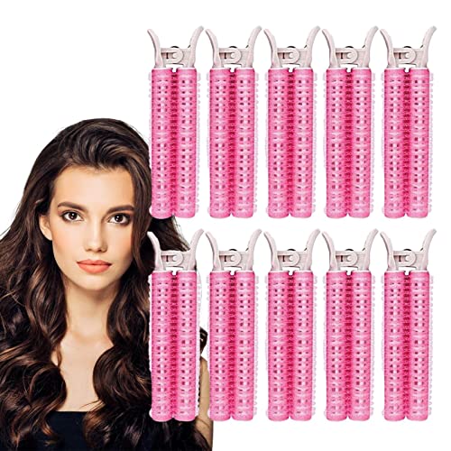 Volume Lift Hair Clips, Set mit 10 magischen Clips für Haarvolumen, DIY-Haarstyling-Zubehör, Haarwurzeln, Pony-Lockenwickler für Damen- und Mädchen-Make-up von Qihuyi