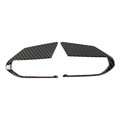 Qiilu Lenkradtastenabdeckung für 3 6 CX‑3 CX‑5 CX‑9 2 Stück ABS-Carbon-Faser-Stil Auto-Lenkradverkleidung Rahmenabdeckung Aufkleber Trim Qiilu Lenkradtastenabdeckung für 3 6 CX‑3 CX‑5 CX‑9 2 Stück ABS-Carbon-Faser-Stil Auto-Lenkradverkleidung Rahmenabdeckung Aufkleber Trim von Qiilu