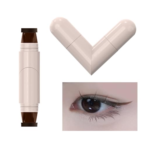 Augen Liner Stempel | Wasserfeste Flüssig-Eyeliner Stift,Langlebiger abriebfester Stempel für Damen Schwimmen Anfänger Termine Pendeln empfindliche Haut zuverlässiges Katzenauge Make-up von Qikam