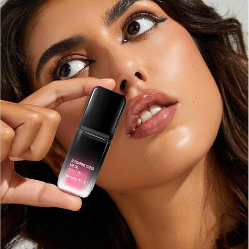 Farbeändernder Lippenstift | Magisches farbwechselndes pflegendes Lippenöl | Glänzendes Flüssig Lippenglanz 5ml für Damen Date Party Make-up von Qikam