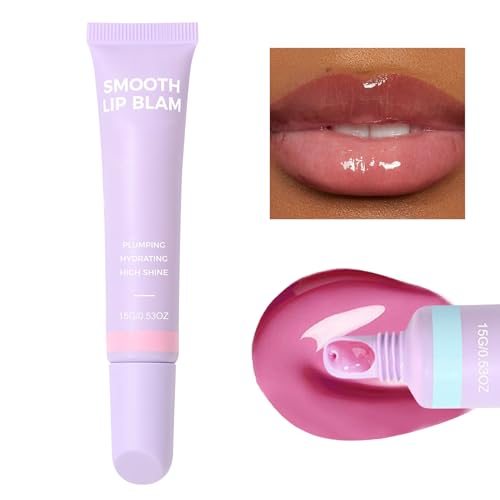 Feuchtigkeitsspendender Lippenpflegestift - Feuchtigkeitsspendender Lippenbalsam | Natürliche Feuchtigkeitspflege Mit Volumen-Effekt Für Damen Und Teens Als Täglicher Pflegelippenstift von Qikam