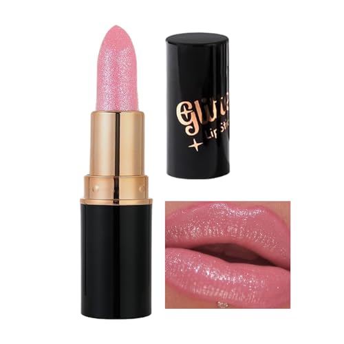 Glänzender Lippenstift | Pflegendes Lip Gloss | Wasserfester Pflegender Glitzernder Abriebfester Lippenstift Für Hochzeiten von Qikam