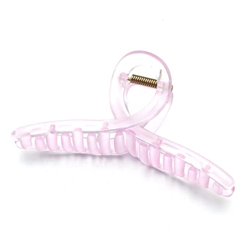 QinGoo Groß Lila Kunststoff Haarklammer Schöne Haarspange Damen Kopfschmuck Elegant Haar-Accessoire 1stück(11cm*5.4cm,Purple) von QinGoo