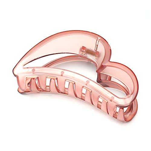 Große Rot Haarklammer Klauen Haarspange Schöne Damen Haarschmuck Elegant Haar-Accessoire 1stück(10cm*5.4cm,Wine Red) von QinGoo