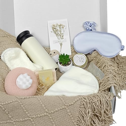 QinXaio Nachdenkliche Beileidsgeschenke für den Verlust eines geliebten Menschen, der Mutter oder einer Fehlgeburt – beruhigendes Pflegepaket & Beileids-Geschenkkorb für Frauen, Freunde QinXaio Nachdenkliche Beileidsgeschenke für den Verlust eines geliebten Menschen, der Mutter oder einer Fehlgeburt – beruhigendes Pflegepaket & Beileids-Geschenkkorb für Frauen, Freunde von QinXaio