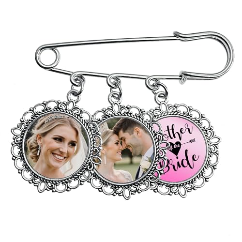 Hochzeitsstrauß, Foto-Charm-Anhänger, UV-Farbbild, Anhänger für Brautstrauß, Anstecknadeln für Bräutigam, Braut, Erinnerung, Beerdigung, Mutter, Vater, Männer und Frauen Hochzeitsstrauß, Foto-Charm-Anhänger, UV-Farbbild, Anhänger für Brautstrauß, Anstecknadeln für Bräutigam, Braut, Erinnerung, Beerdigung, Mutter, Vater, Männer und Frauen von Qina C