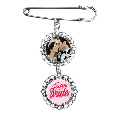 Hochzeitsstrauß, Foto-Charm-Anhänger, UV-Farbbild, Anhänger für Brautstrauß, Anstecknadeln für Braut, Bräutigam, Erinnerung, Beerdigung, Mutter, Vater, Männer und Frauen Hochzeitsstrauß, Foto-Charm-Anhänger, UV-Farbbild, Anhänger für Brautstrauß, Anstecknadeln für Braut, Bräutigam, Erinnerung, Beerdigung, Mutter, Vater, Männer und Frauen von Qina C