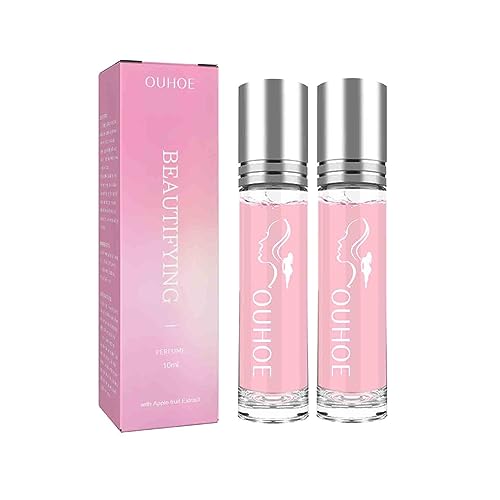 QingFang Cute Urges Attraction in A Bottle, Attraction Perfume for Women, Pheromone Parfum for Woman, Roller Ball Parfüm für Männer und Frauen, Parfüm Duft für Frauen (2Stück) von QingFang