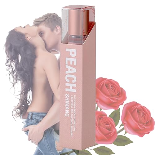 Phero Perfume, Pheromone Parfum, Roll on Perfume Oil, Flysmus Lusty Lure Pheromone Perfume, Peach Perfume, Peach Eau De Parfum, Pheromone Pocket Perfume Spray for Women Men Lovers Seduction Perfume von QingFang