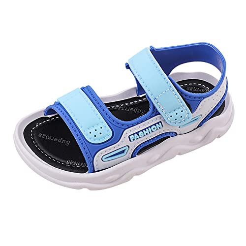 Kinder Sandalen Jungen Sommersandalen Outdoor Sport Wandersandalen Casual Strandsandalen Jungen Atmungsaktiv Trekkingsandalen Schnell Trocknend Wassersandalen Kindersandalen Sommer Kleinkind Schuhe von QingHUImao