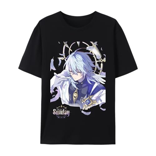 Honkai Star Rail Sunday Impression Short Sleeve Cotton T-Shirt Honkai Star Rail Sunday Impression Short Sleeve Cotton T-Shirt von Qingyee