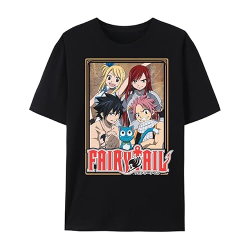 ,Japanese Anime Shirt,Fairy Anime Tail Cotton Short Sleeve T-Shirt ,Japanese Anime Shirt,Fairy Anime Tail Cotton Short Sleeve T-Shirt von Qingyee