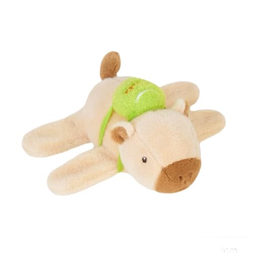 Qiwieod Slap-Armbänder Mit Tierplüschmotiv, Slap Armbänder Slap Bands Spielzeug, Slap-Armband Mit Stofftiermotiv, Üßes Stofftier, Capybara-Plüschtier, Slap-Armbänder, Kuscheltier-Armbänder Plüschtier von Qiwieod