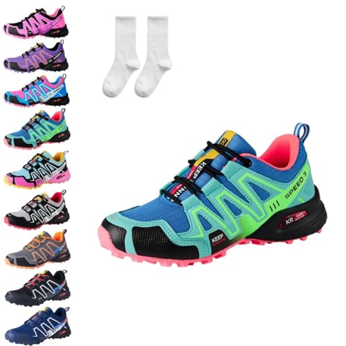 Qixfyze Ortho Hike Balance-Schuhe for Herren Und Damen, Atmungsaktive Orthopädische Schmerzlindernde Wanderschuhe(Styled,39) von Qixfyze