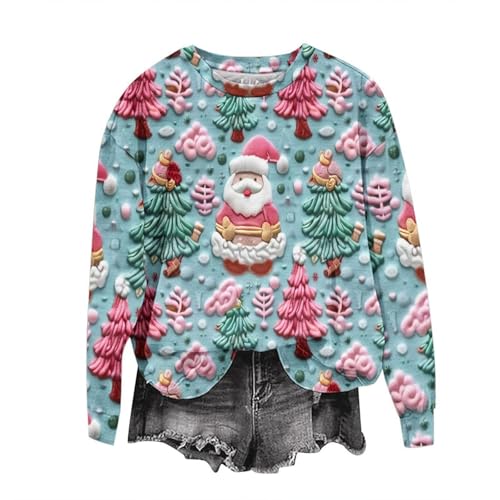 Christmas Sweater Funny,Decken Pullover,Weihnachten Pullover,Streetwear,Pullover Oversize Damen,Weihnachtspullover Herren XXXXL,asymmetrisches Oberteil Damen,kurzes Sport-Sweatshirt,Hoodies Christmas Sweater Funny,Decken Pullover,Weihnachten Pullover,Streetwear,Pullover Oversize Damen,Weihnachtspullover Herren XXXXL,asymmetrisches Oberteil Damen,kurzes Sport-Sweatshirt,Hoodies von Qixiu