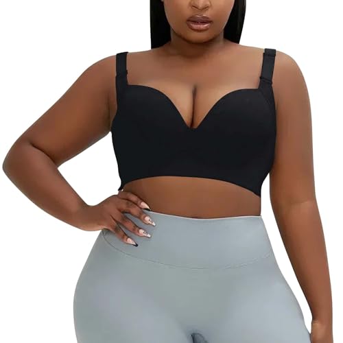 Qixiu Seamless BH Damen, Sport BH Damen, Baumwoll Bustier Mädchen Lila Loves It, Same Day, Spitzen Bralette Weiblich, Bustier Spitze_1 von Qixiu