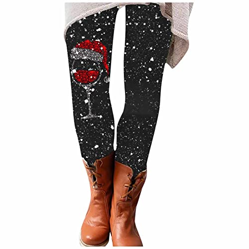 Qixiu Strumpfhose Weihnachten Damen,Thermo Jeggings Damen gefüttert,Blinkender Weihnachtspullover,Schlafanzug Weihnachten Herren,Matching Pyjamas Family,weihnachtspulli Hoodie Damen,Katze Hoodie von Qixiu