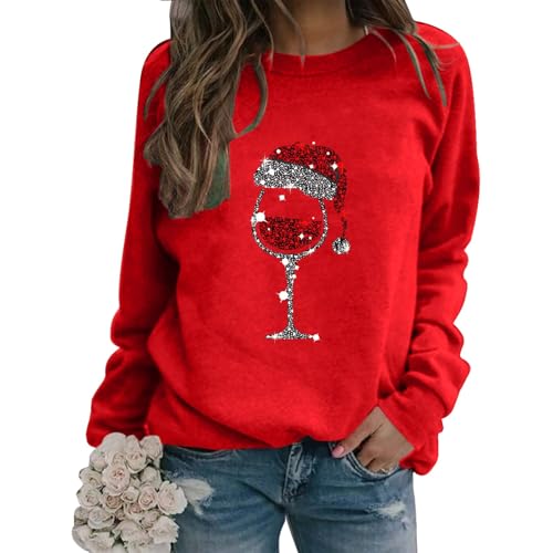 Qixiu Weihnachtspullover,Weihnachtspullover Kinder lustig,Hausschuhe Weihnachten,Weihnachts-Shirt,weihnachtsbaumschmuck,Weihnachts Pyjama Family Set,Hoodie Damen Pullover Sweatshirt von Qixiu