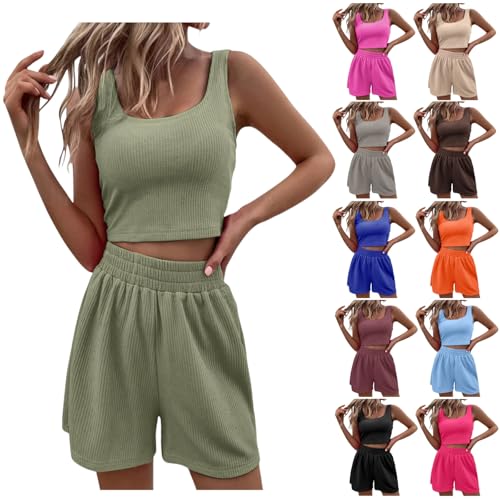 Qixiu Zweiteiler Damen Sommer Hose und top, Damen Hosenanzug elegant 2 teilig, Women's Trouser Suits, Zweiteiler Damen elegant, Set Hose und Oberteil Damen, Anzug Set Damen, Twinset Damen 2 teilig1 Qixiu Zweiteiler Damen Sommer Hose und top, Damen Hosenanzug elegant 2 teilig, Women's Trouser Suits, Zweiteiler Damen elegant, Set Hose und Oberteil Damen, Anzug Set Damen, Twinset Damen 2 teilig1 von Qixiu