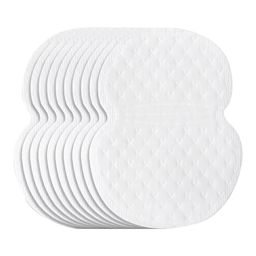 50 Stück Achselschweiß-Pads, Komfortable Schweißabsorbierende Pads – Geruchsneutral Ultradünn, Unsichtbar Selbstklebend Anti Schweiß Pads Für Männer Und Frauen von Qizeroty