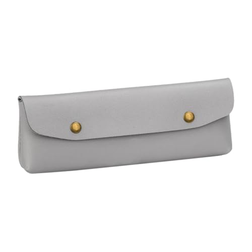 Kleine Bleistifttasche, kleine Make-up-Tasche | Geldbörse aus Kunstleder - Reise-Schreibwaren-Organizer, Make-up-Pinselhalter für Mädchen und Frauen von Qizeroty