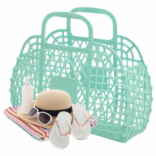 Qizeroty Tasche,korb | Wiederverwendbare Tragetasche Trendiges Accessoire für Damen Mädchen Konzert Hochzeit Outdoor Events von Qizeroty