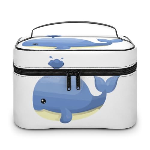 Qjjinxior Kosmetiktasche, Antelope Canyon Make-up-Tasche, Leder, Reise-Kulturbeutel für Damen, Cartoons Wal Leuchtturm, 25x18x15cm Qjjinxior Kosmetiktasche, Antelope Canyon Make-up-Tasche, Leder, Reise-Kulturbeutel für Damen, Cartoons Wal Leuchtturm, 25x18x15cm von Qjjinxior