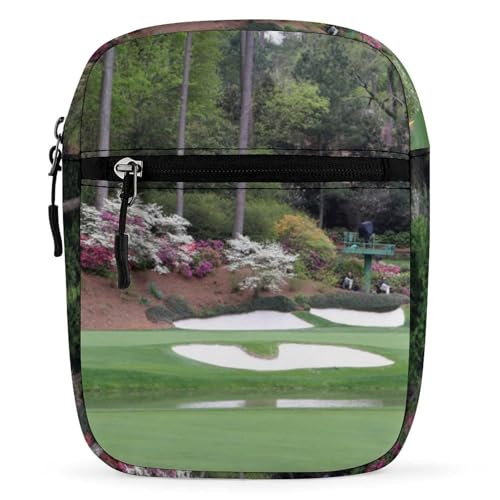 Qjjinxior Umhängetasche, Musik-Klaviertasten, Crossbody-Tasche, Mehrzwecktasche, kleine Umhängetasche für Arbeit, Business, Reisen, Golfplatz, Einheitsgröße von Qjjinxior