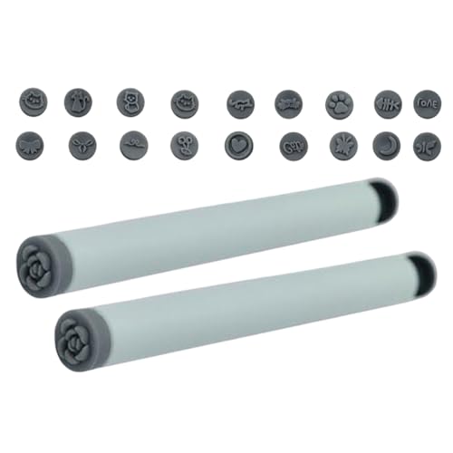 Qkbuza Nagel Design Stempel Stift - Tier- Und Blumenmuster Nagelstift - Verschmierungssicheres Maniküre Werkzeug Zum Gestalten Und Dekorieren von Qkbuza