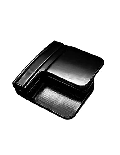 1/3 Stück unsichtbare Multifunktions-Gürtelclip Lazy Gürtel schnurlose Schnalle Gürtel straffen den Bund, Schwarz , 10 x 7 x 2 cm von Qklovni