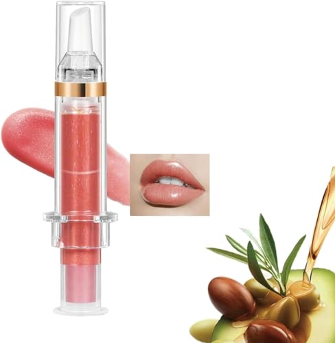 2024 New Lip Plumper Gloss, Lip Plumping Booster Gloss, Natural Spicy Lip Plumping Booster Lip Plumping Oil, Ultra-Hydrating Lip Plumping Booster (02#) von Qklovni