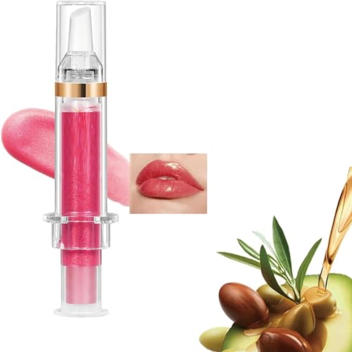 2024 New Lip Plumper Gloss, Lip Plumping Booster Gloss, Natural Spicy Lip Plumping Booster Lip Plumping Oil, Ultra-Hydrating Lip Plumping Booster (04#) von Qklovni