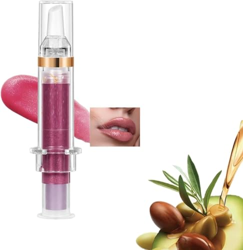 2024 New Lip Plumper Gloss, Lip Plumping Booster Gloss, Natural Spicy Lip Plumping Booster Lip Plumping Oil, Ultra-Hydrating Lip Plumping Booster (05#) von Qklovni