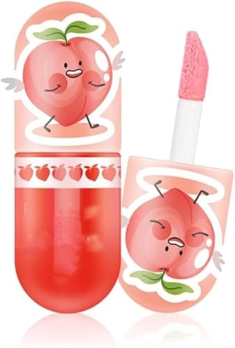 Beauty Lip Gloss Temperature Change Lip Gloss, Hydrating Lip Gloss Lip Balm, Long Lasting Nourishing Fruit Flavoure Lip Oils, Nourishing and Moisturizing Lip. (1pcs, 5cm) von Qklovni