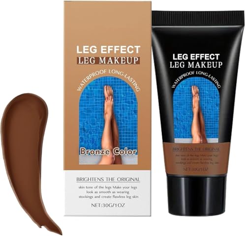 Leg Makeup Waterproof No Transfer, Leg Makeup to Cover Veins, Tattoo Covers Up, Legs Vein Cover Up Makeups, Full Coverage Makeups Concealer for Woman, Easy Application. (3#) von Qklovni