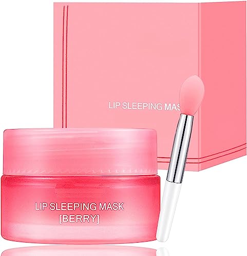 Lip Sleeping Mask, Lip Sleeping Care Mask, Lip Care Cream Moisturize Hydrate Exfoliate Repair Dry And Chapped Lip, Lip Balm for Moisture Lip Care 20g (1pcs) von Qklovni