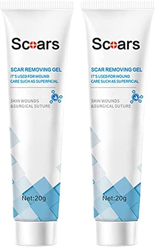 Organic Scar Removing Gel, Scar Removal Cream for Old Scars, Scar Repair Gel Cream for Man and Women, Suitable for Sensitive Skin, 20g (2pcs) von Qklovni