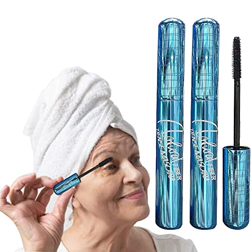Primelash Mascara, Lengthening & Volumizing Pro-Age Eyelash Growth Serum for Mature Women with Sensitive Eyes (2pcs) von Qklovni