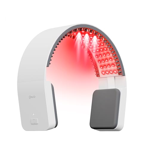 LED-Rotlichttherapie-Haarpflegegerät mit 650nm, 850nm & 450nm Licht – Verbessert die Kopfhautgesundheit, gegen Haarausfall bei Männern und Frauen von Qmele