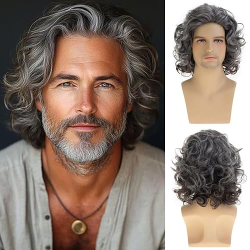 Qnbiar Damen Lang Gerade Braun Perücke Mittelteil Natürliche Synthetische Cosplay Ersatzperücke von Qnbiar