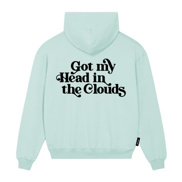 Qocoon Unisex Heavy Oversized Hoodie – HEAD IN CLOUDS von Qocoon