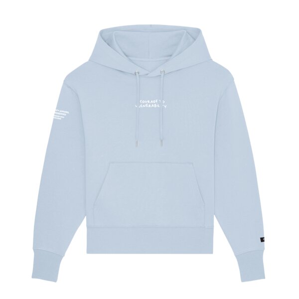 Qocoon Unisex Oversized Hoodie – VULNERABILITY von Qocoon