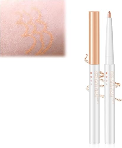 Multifunctional Concealer Stick, Waterproof Full Coverage Beauty Concealer Pencil for Lips, Change the Lip Line, Refine the Brow Shape (Dark Skin, 1) von Qoobom