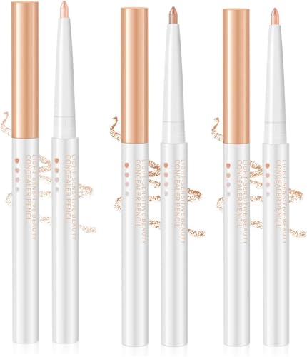 Multifunctional Concealer Stick, Waterproof Full Coverage Beauty Concealer Pencil for Lips, Change the Lip Line, Refine the Brow Shape (Mixed-3Pcs, 1) von Qoobom