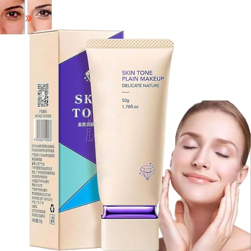 Ogulia Hydrating Concealer Translucent Face Cream, Brightening Hydrating Concealer Waterproof Foundation Cream, Soft Focus Skin Tone Up Cream, Hydrating Concealer for Dry Skin (1Pcs, One Size) von Qoobom
