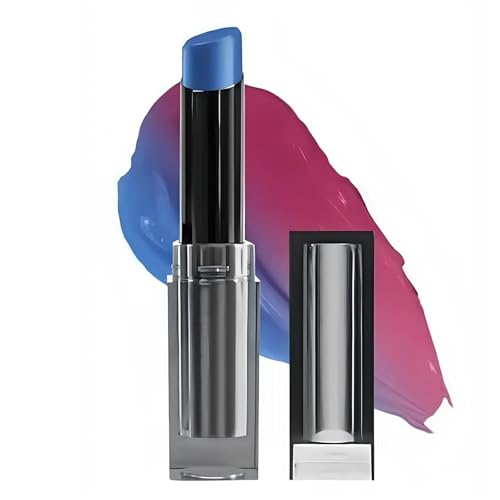 PH Adjusting Lip Balm, Magic Temperature Color Changing Lipstick, Cheek Tint Gloss Lipgloss,Long Lasting Moisturizing PH Changing Lipstick for Women (Midnight Blue) von Qoobom