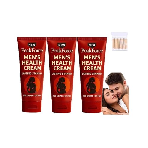 PeakForce Cream for Men, Peak Force Men's Health Cream, Peak Force Lasting Stamina Creams for Energy & Freshness (3) von Qoobom